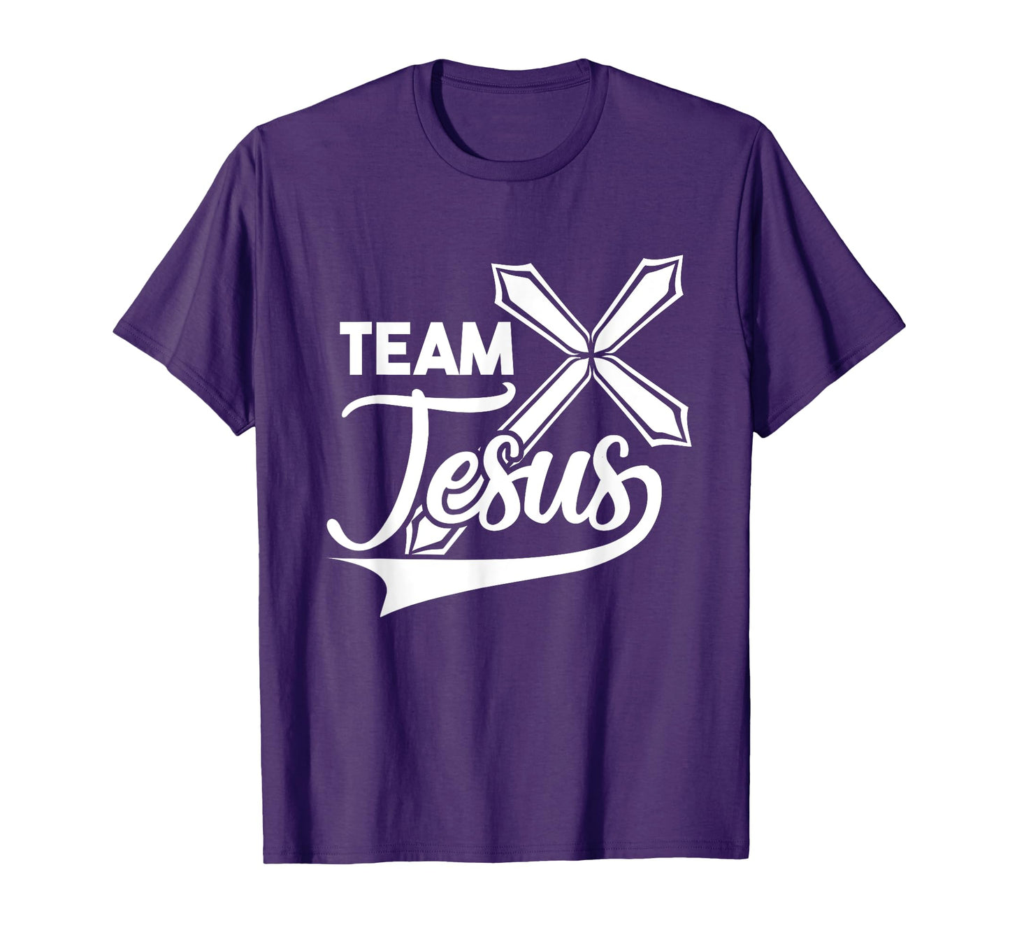 Sport Team Jesus Christian Faith Cross Christ Rise-Up T-Shirt