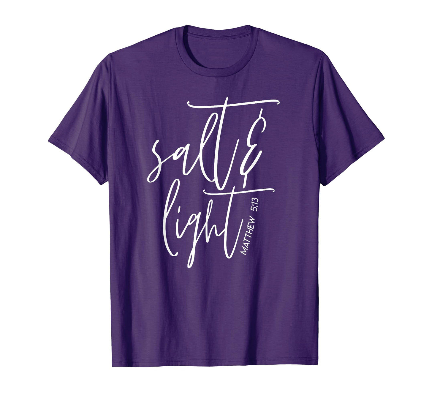 Salt & Light Christian T-Shirt, Christian, Matthew 5:13 T-Shirt
