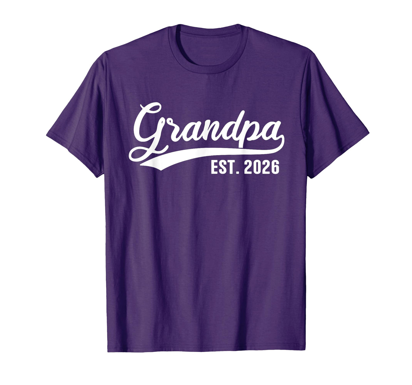 Grandpa 2026 Retro Grandpa Est 2026 T-Shirt