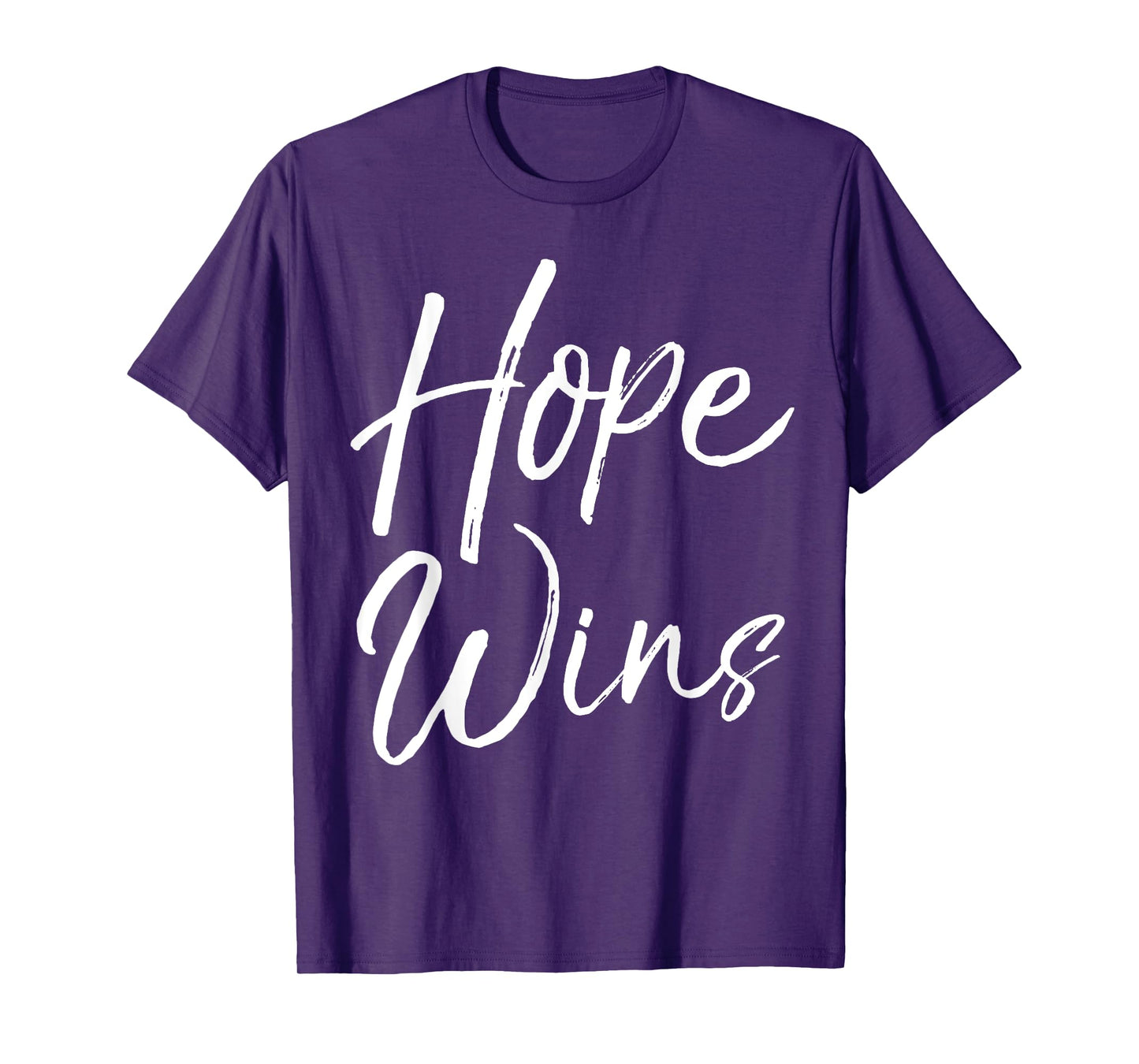 Hope Wins Shirt Vintage Inspirational Bold Christian T-Shirt T-Shirt