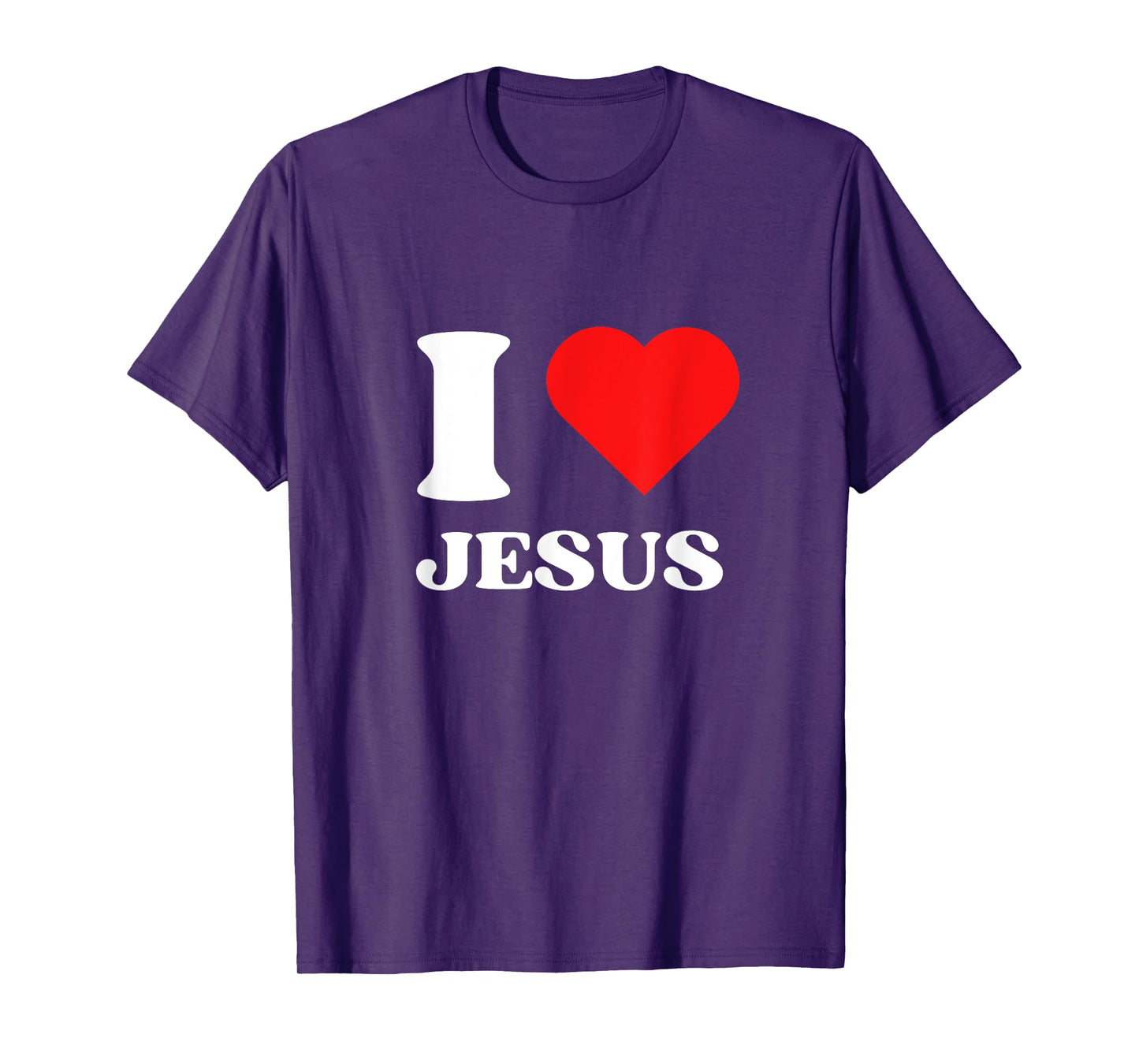 I Love Jesus I Heart Jesus Y2k Aesthetic Red Heart Christian T-Shirt