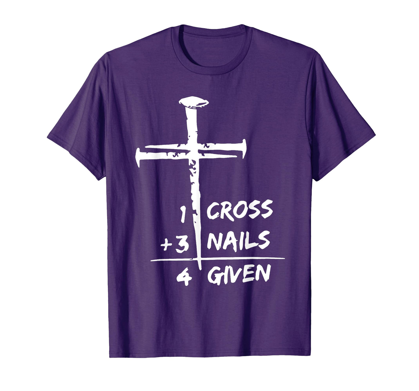 1 Cross 3 Nails 4 Given T-Shirt