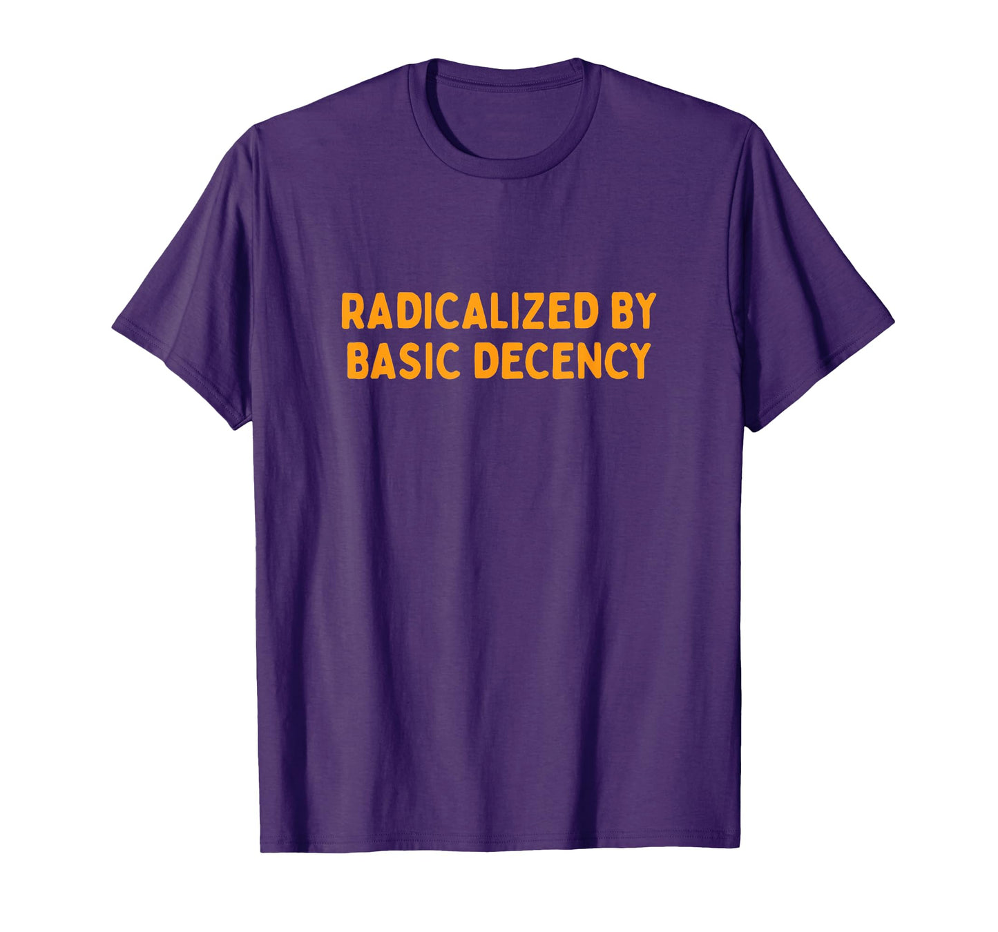 Radicalized By Basic Decency Funny Social Democracy T-Shirt