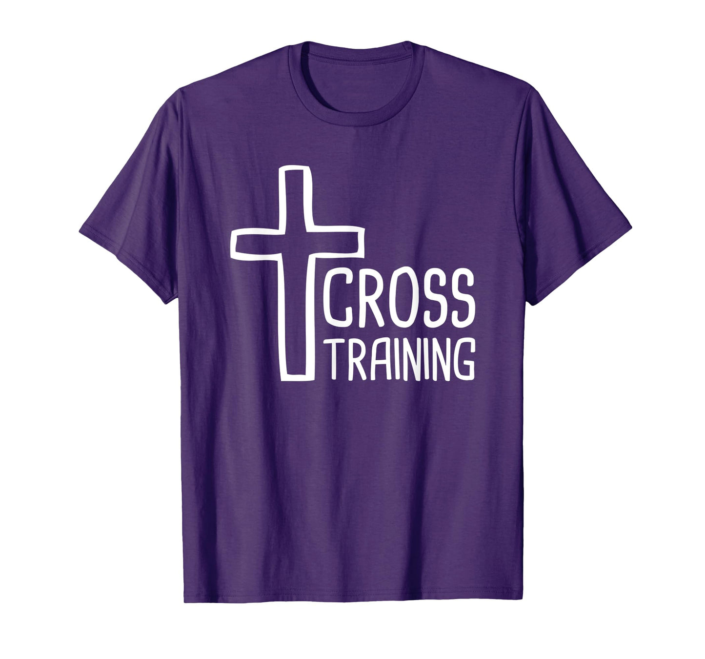 Funny Cross Gift for Christian Workout Gym Fans T-Shirt