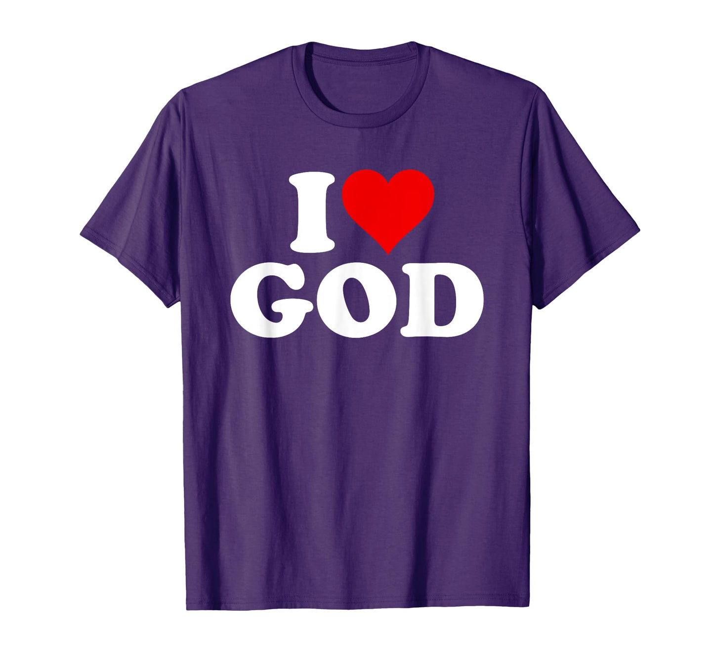I Love God in the Heart T-Shirt