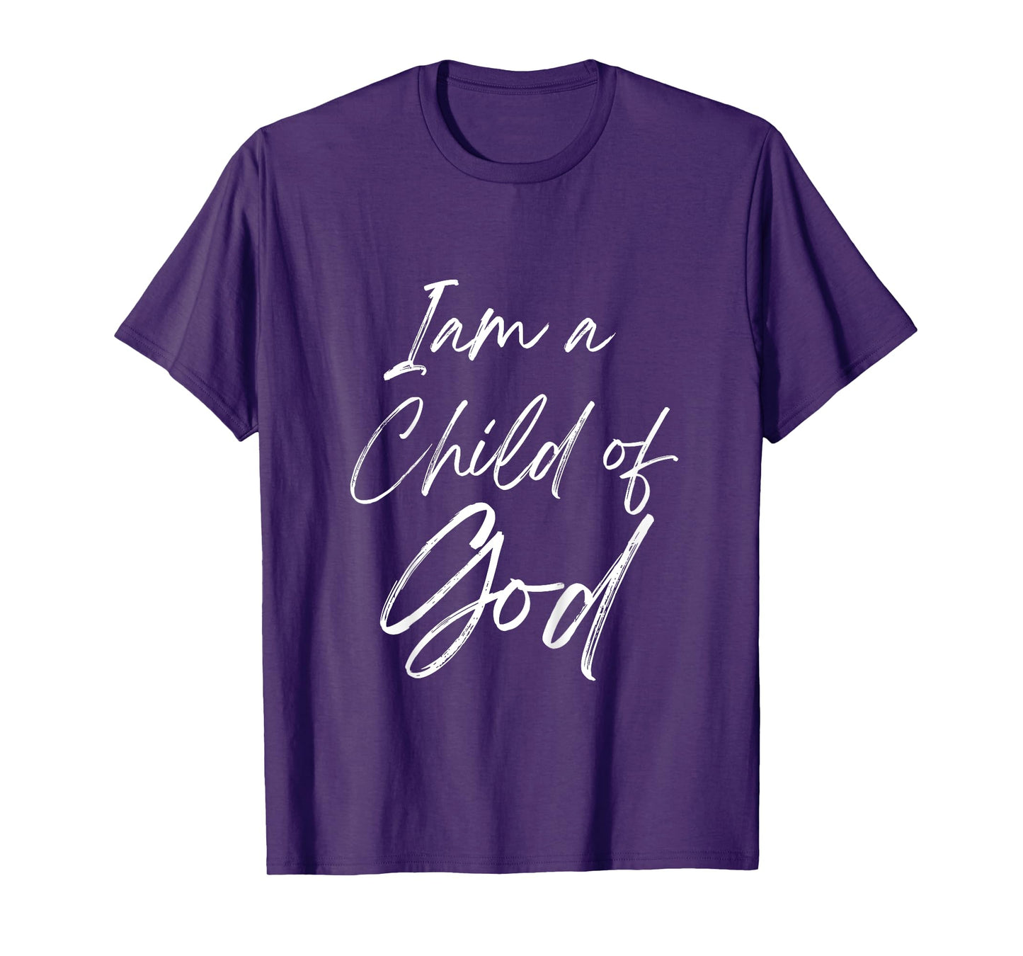 Cute Christian Salvation Quote Tee I Am a Child of God T-Shirt