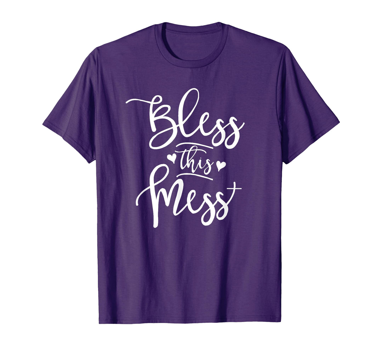 Bless this Mess T-Shirt Cute Christian Theme Shirt T-Shirt