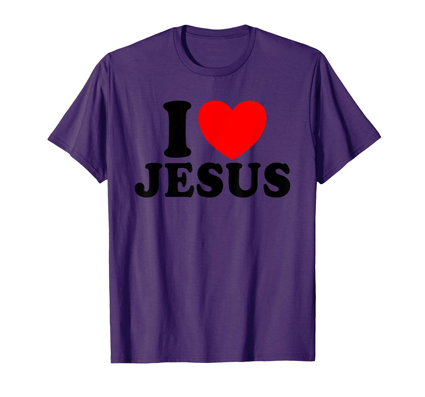 I Love Jesus Christian Faith Church Bible I Heart Jesus T-Shirt