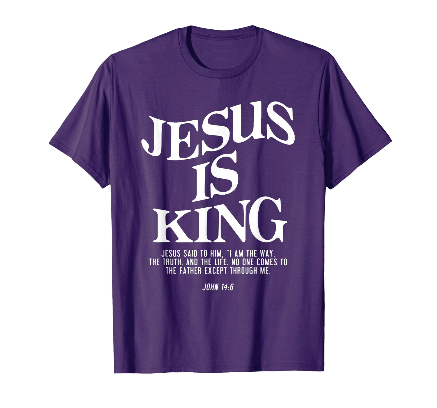 Jesus Is King Jesus John 14:6 Costume Christian Mens Bundle T-Shirt
