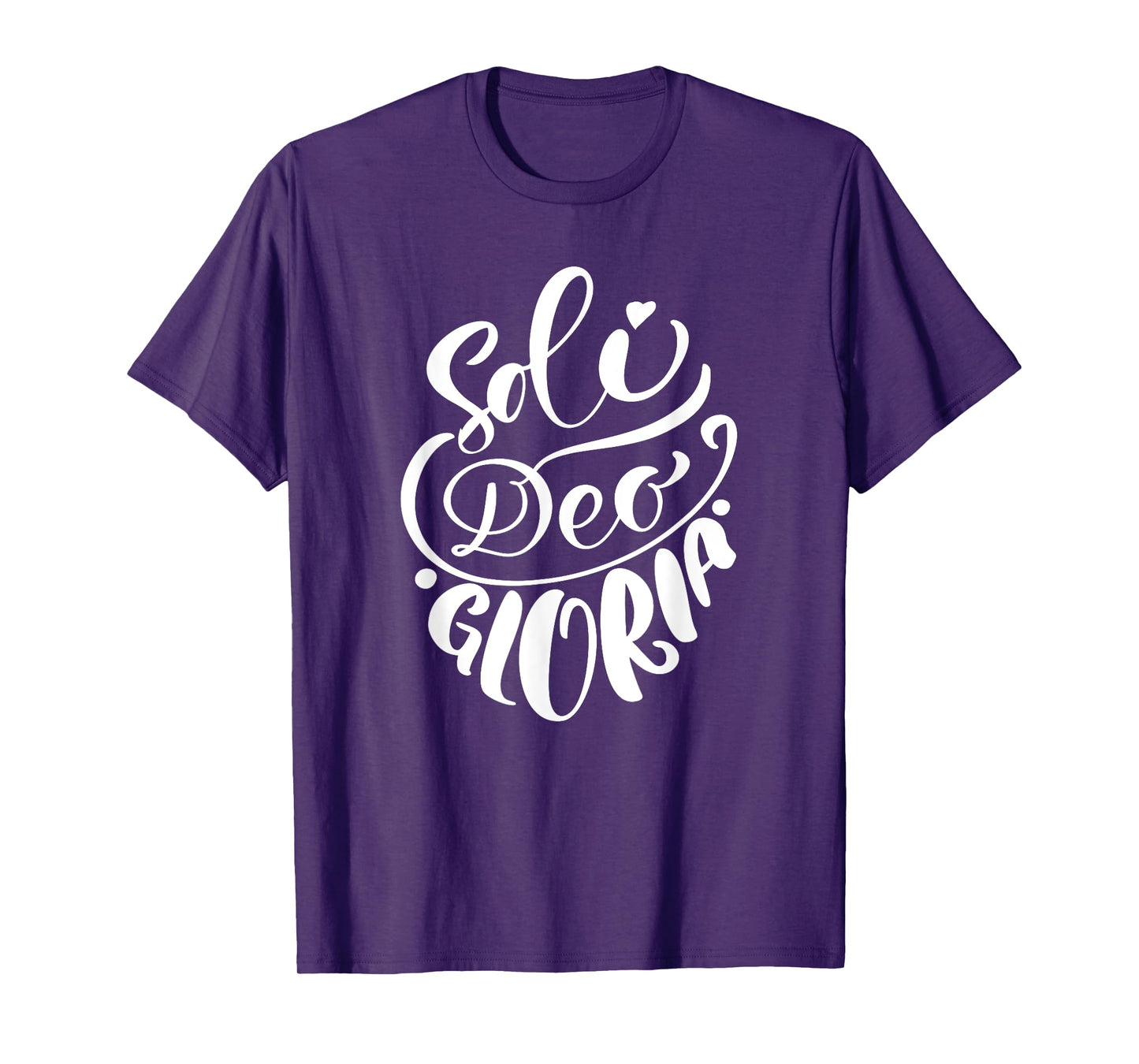 Soli Deo Gloria | Glory to God Alone |Christian Women T-Shirt