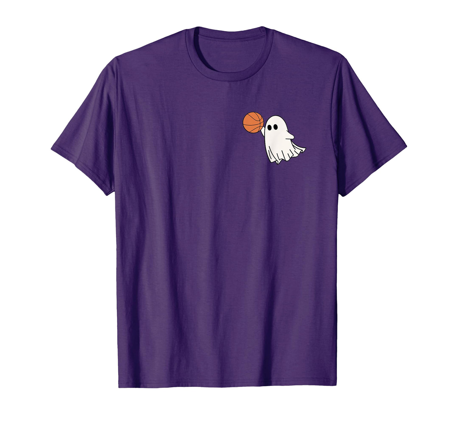 Basketball Halloween Basketball Ghost T-Shirt