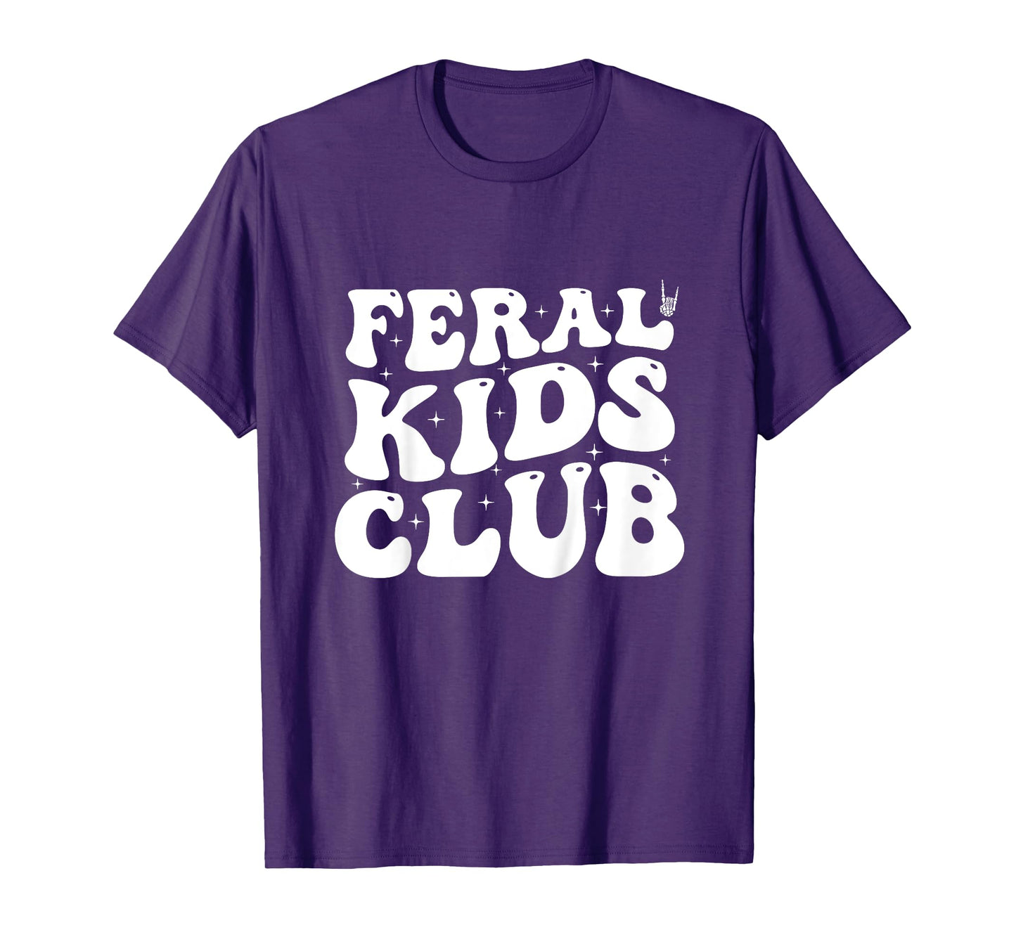 Kids Funny Feral Kids Club T-Shirt