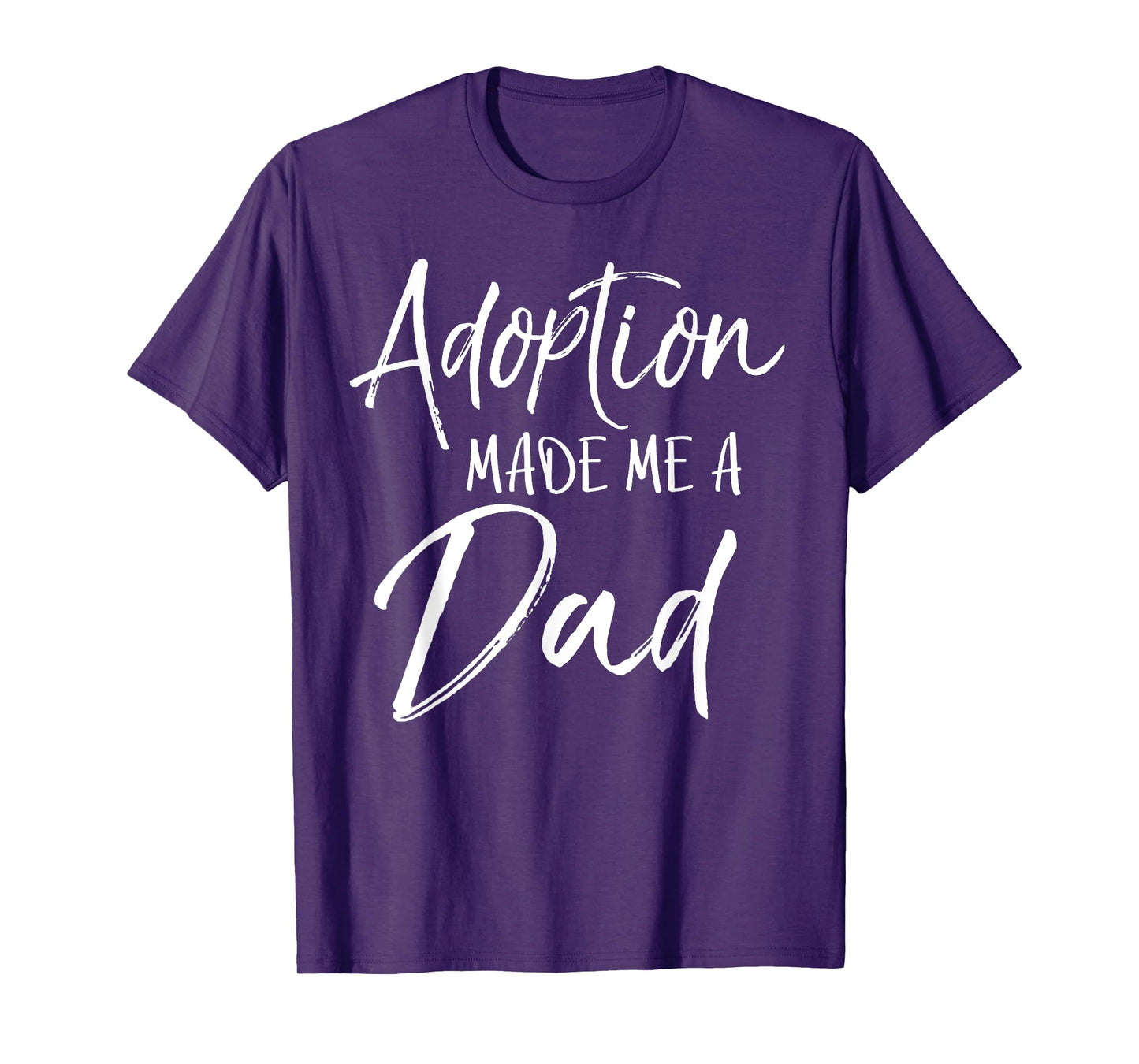 Adoption Made Me a Dad Shirt Vintage Christian Adopt Tee T-Shirt