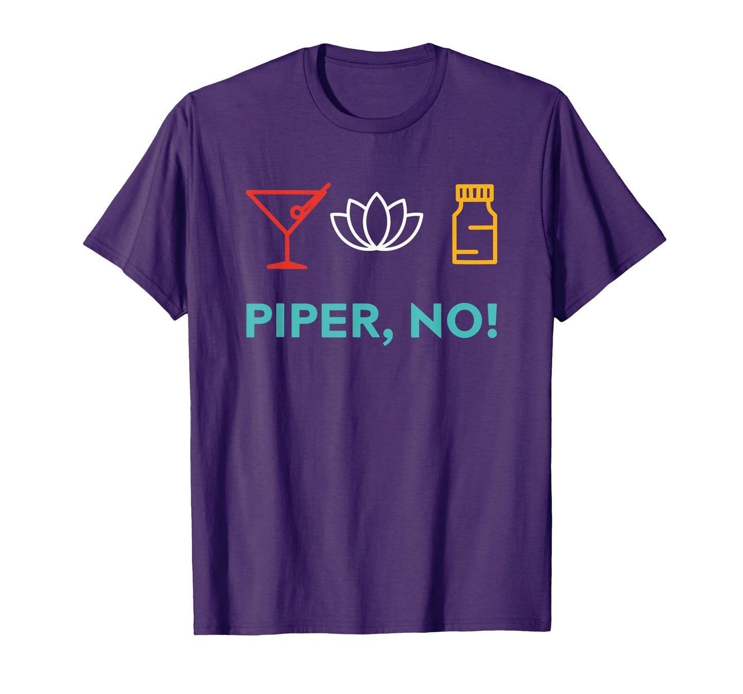 Piper, No Vintage Design T-Shirt
