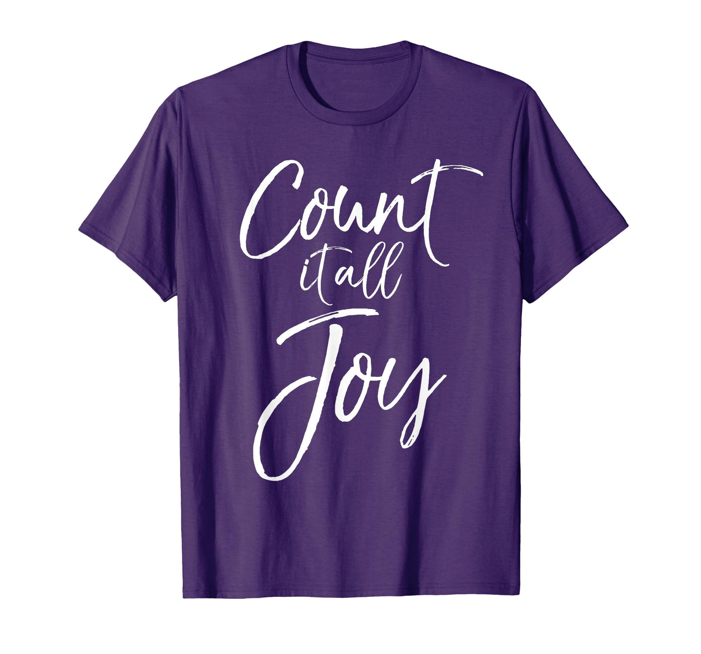 Count it all Joy Shirt Cute Choose Joy Christian Shirt Faith T-Shirt