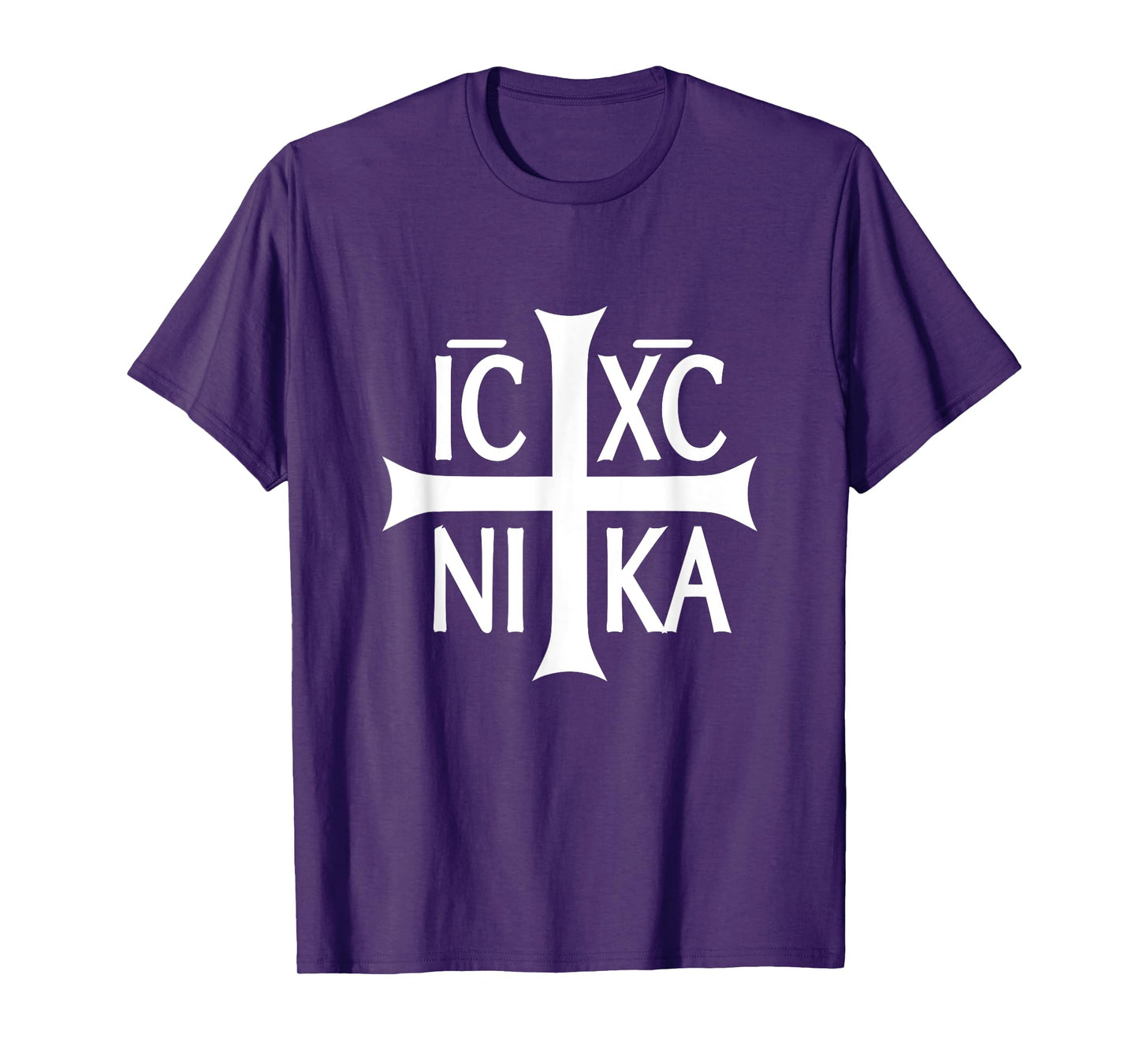 IC XC NIKA Cross T-Shirt Eastern Christian Greek Tee Shirt T-Shirt