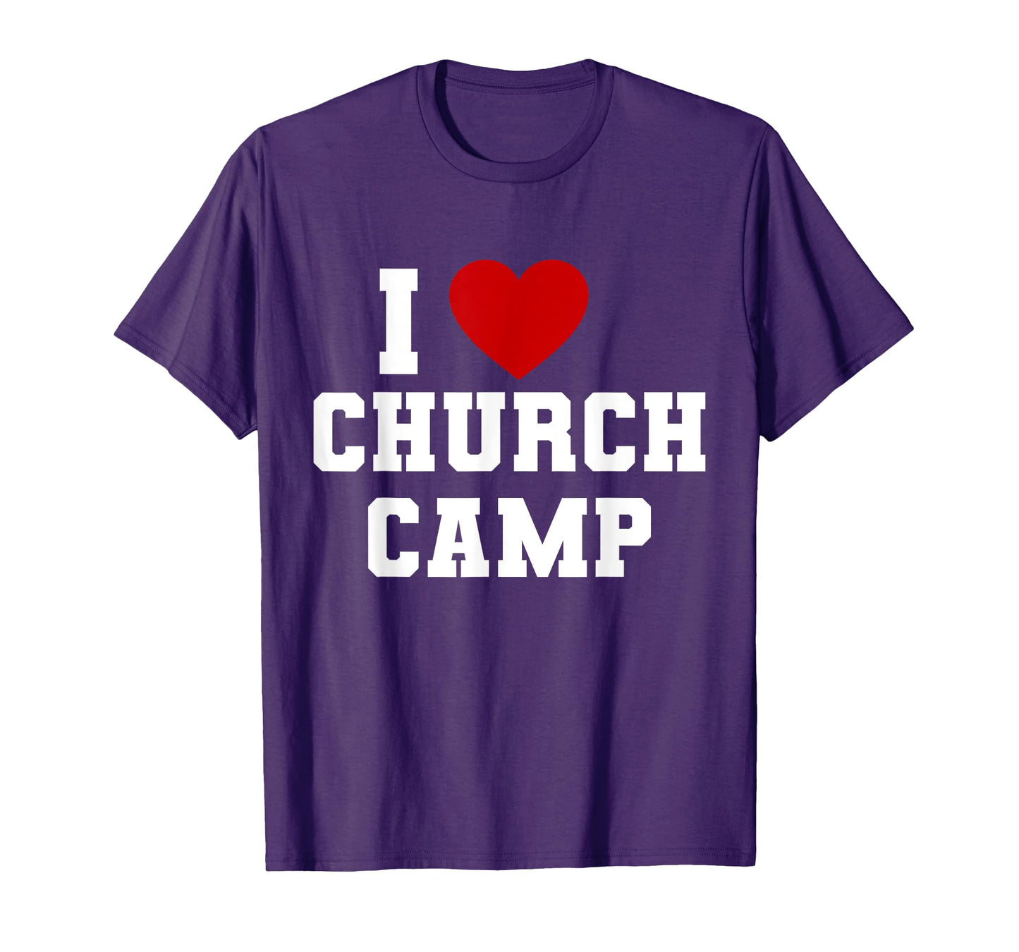 VBS I Love Church Camp Christian Church Bible School Jesus T-Shirt