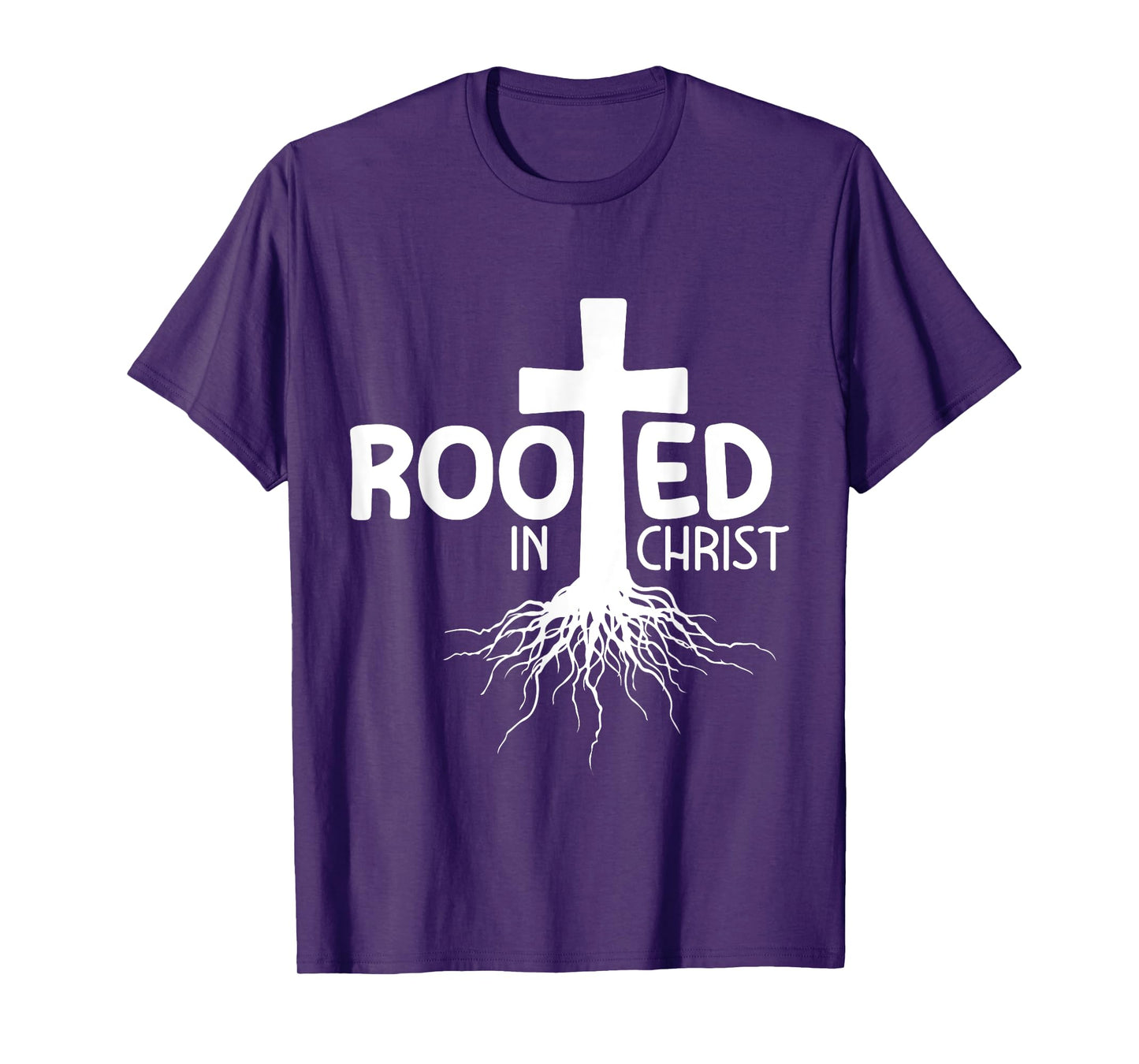Crucifix Jesus Rooted In Christ T-Shirt