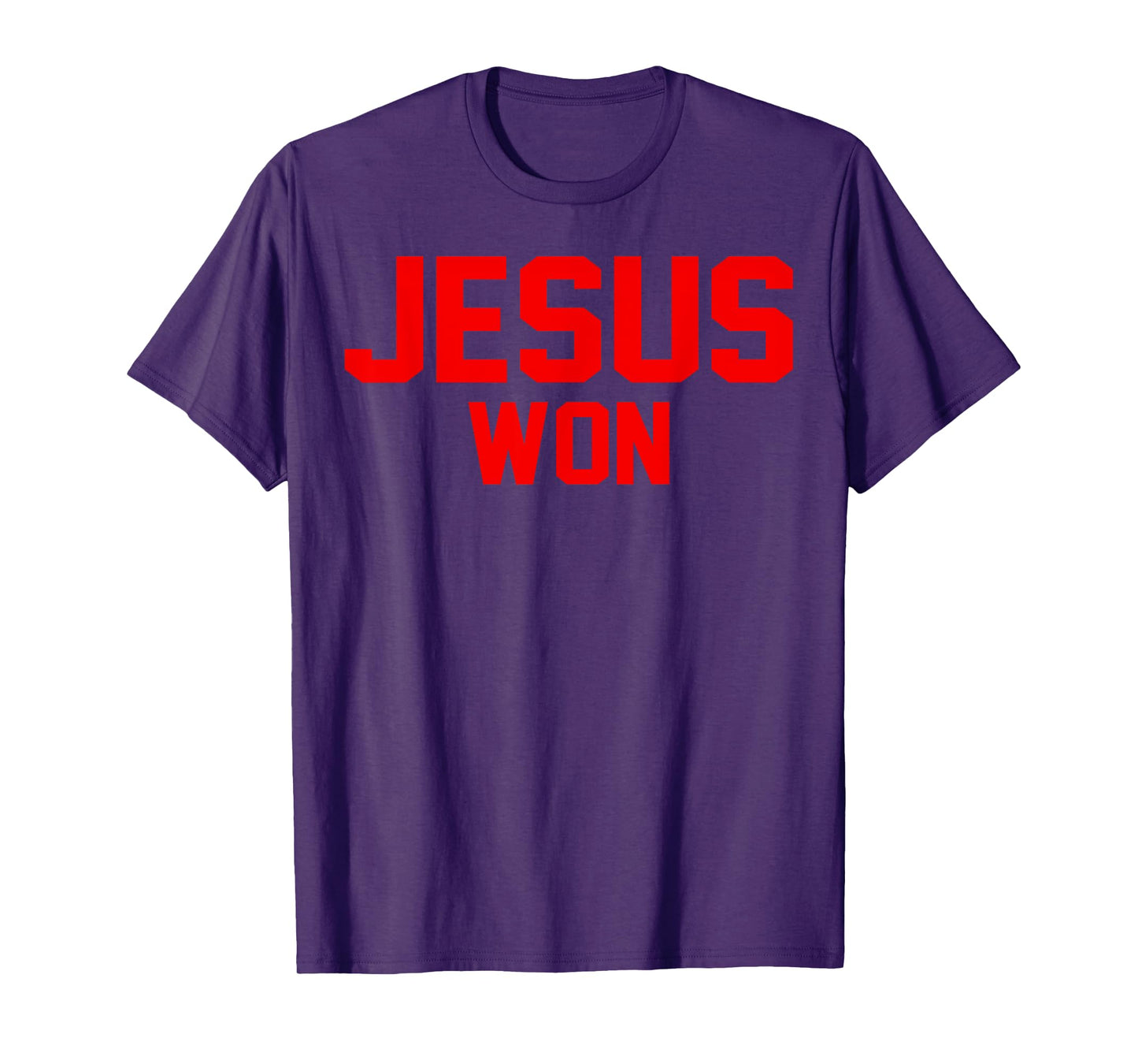 Jesus Won Ohio Pride Vintage Christian Jesus Won Front&Back T-Shirt