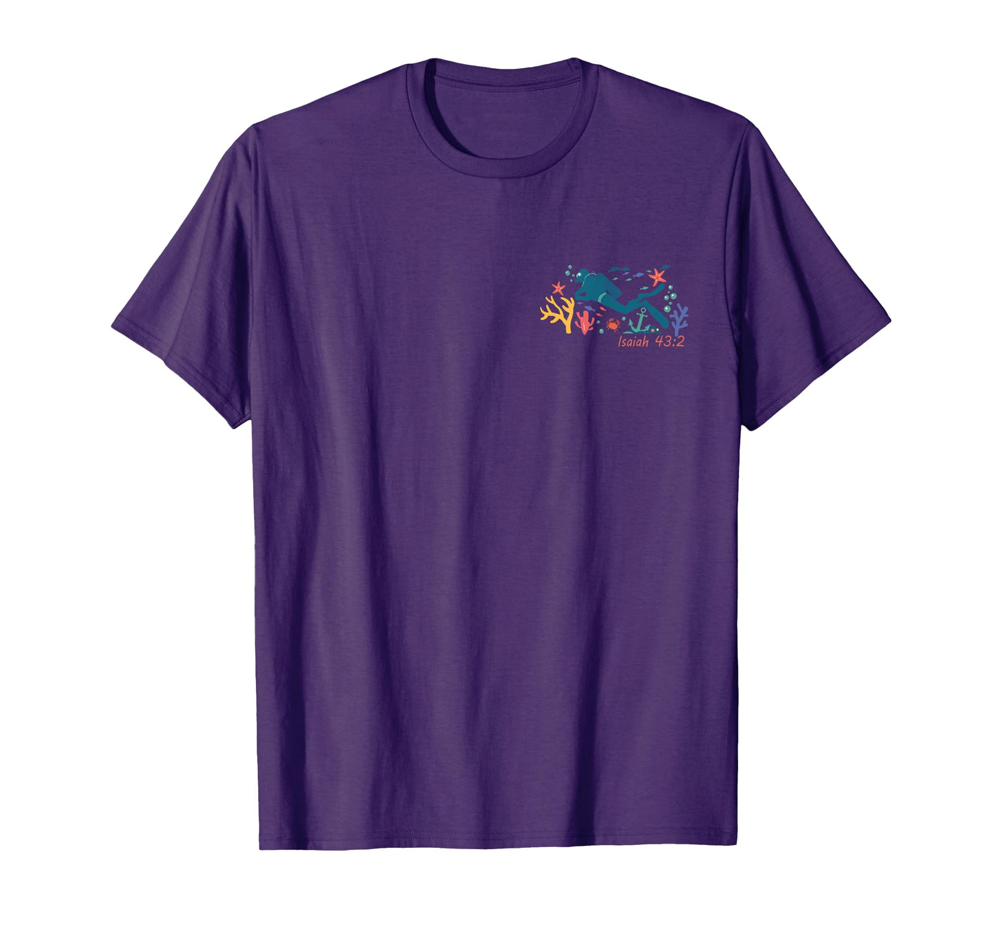 When You Go Through Deep Waters I Will Be With You T-Shirt