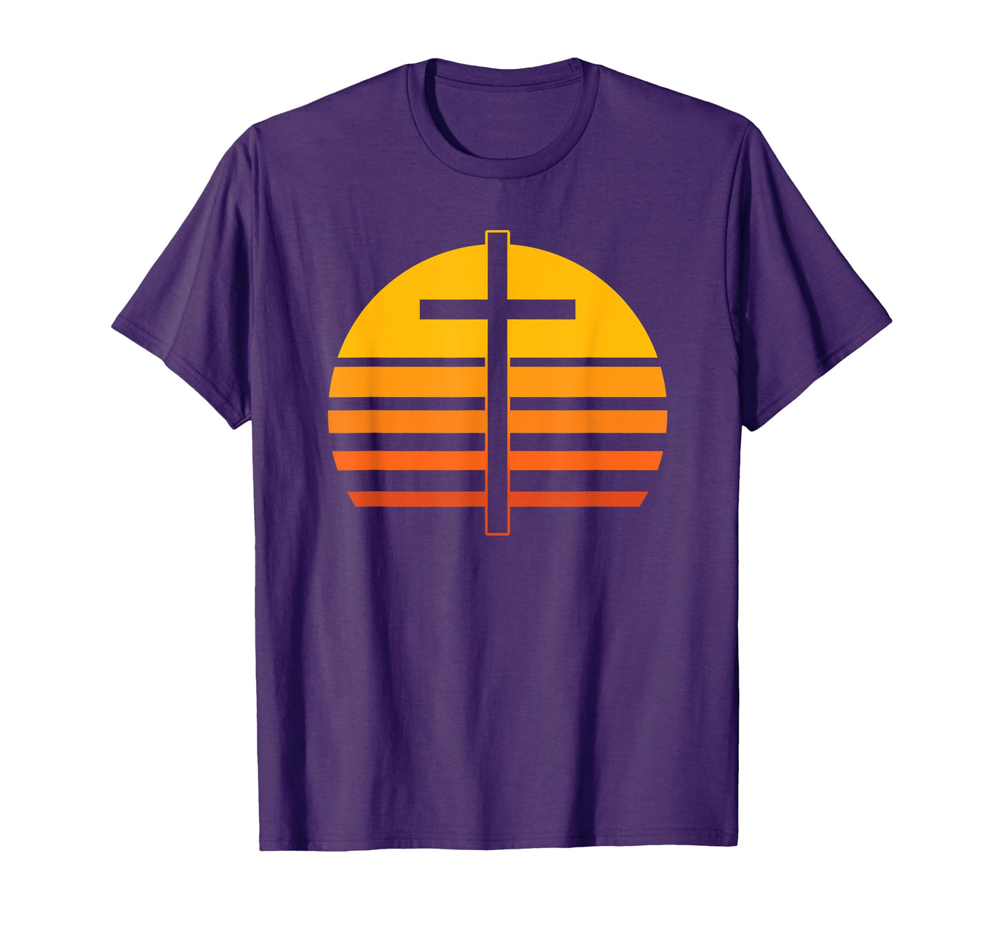 Retro Cross Christian T-Shirt