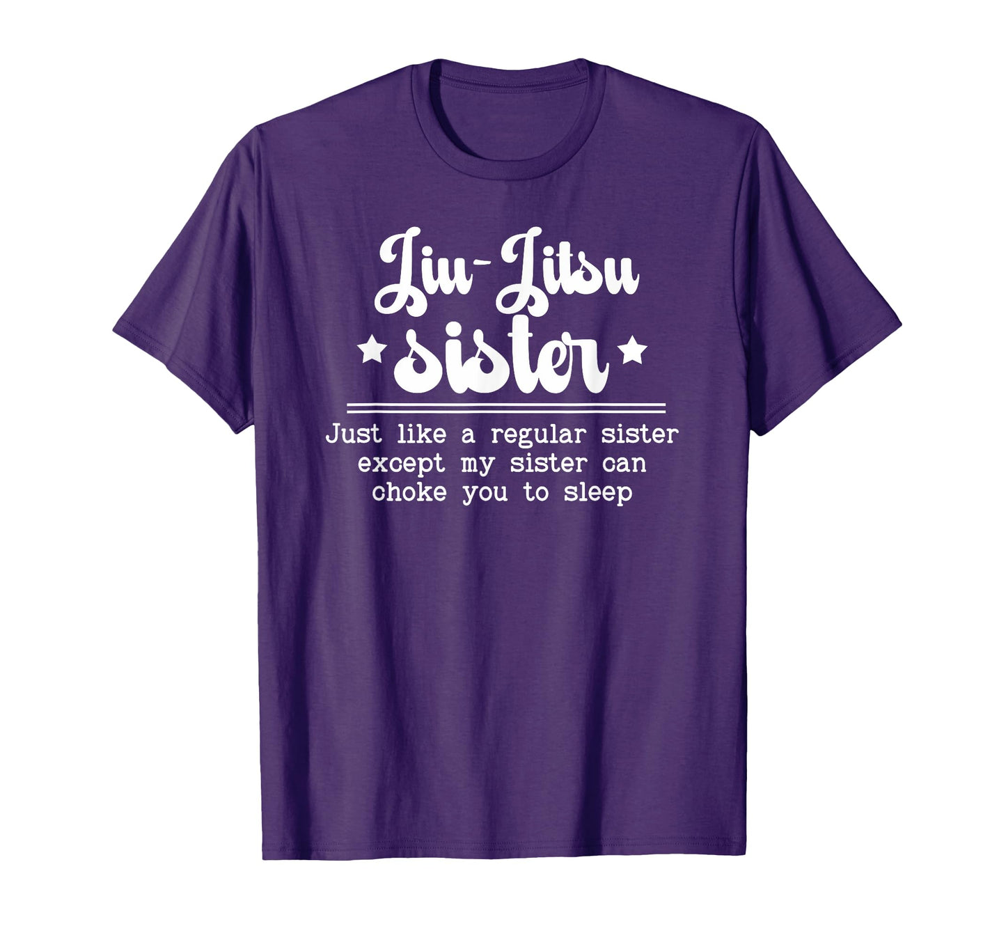 Jiu-Jitsu Sister Definition Jiu-Jitsu Fighter Sister T-Shirt