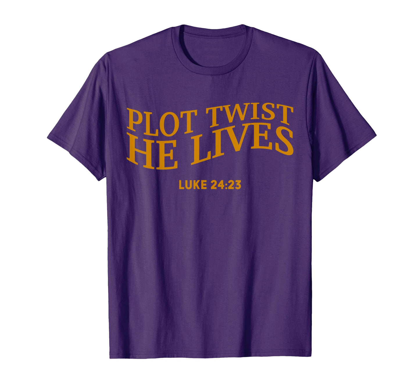 Plot Twist He Lives Christian Funny Easter God Toddler Son T-Shirt
