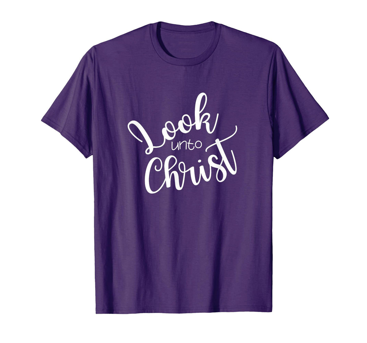 Look Unto Christ LDS FSY Youth Theme 2025 font for Christian T-Shirt