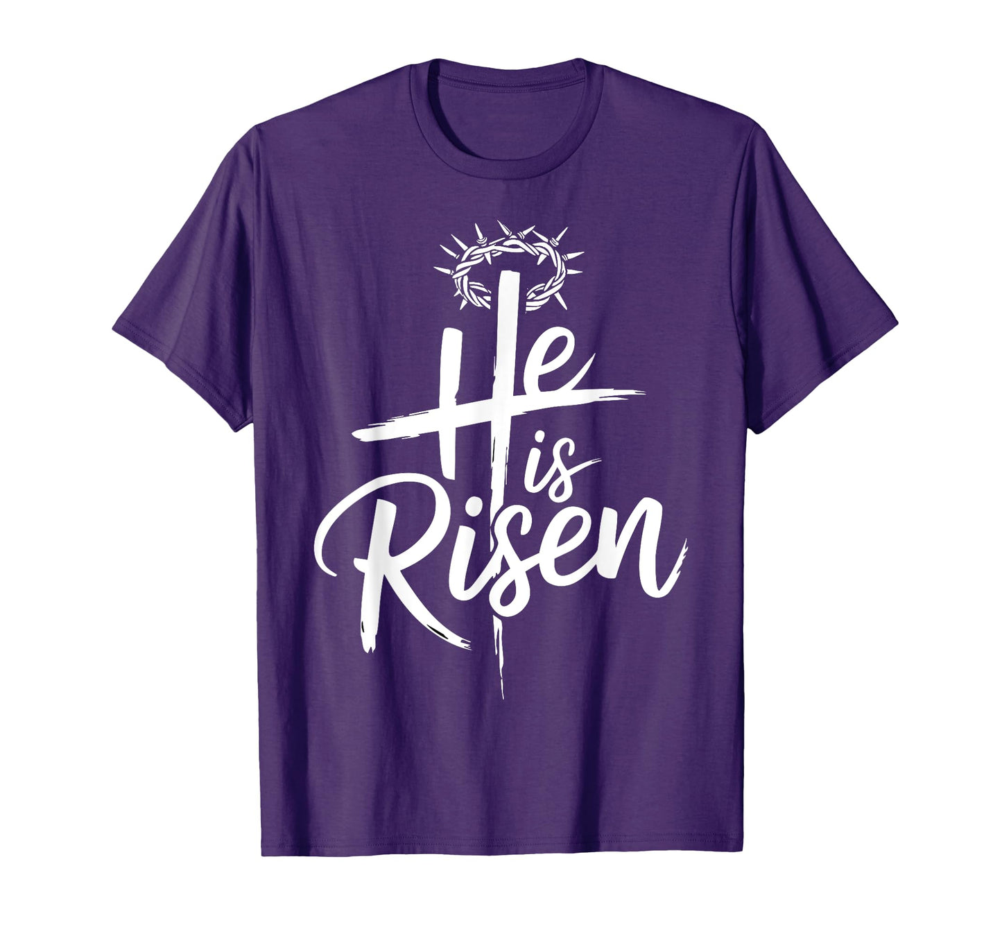 He is risen jesus cross for religious christian easter T-Shirt