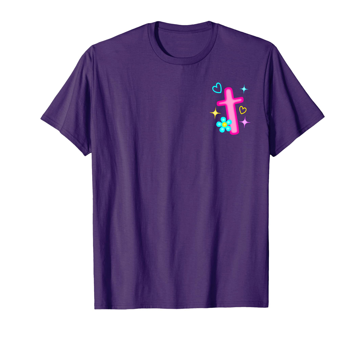Preppy God’s Got Big Plans for Me - Front and Back T-Shirt
