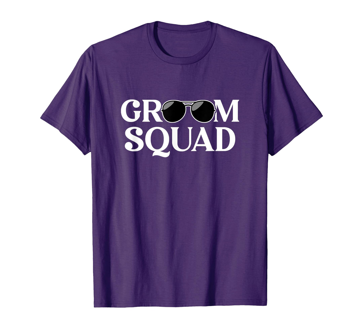 Groom Squad Sunglasses Wedding Bachelor Party Matching T-Shirt