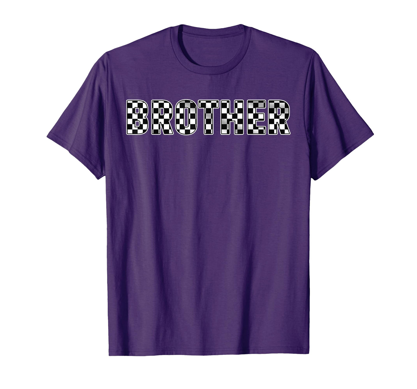 Pit Crew Brother Racing Car Family Matching Birthday Party T-Shirt