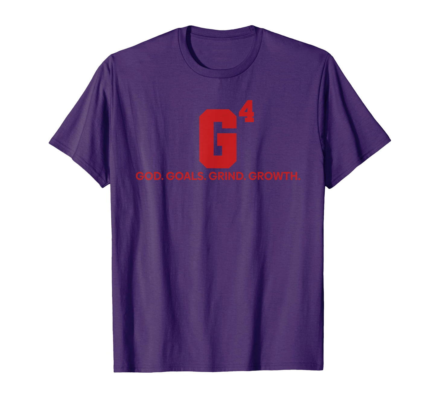 G4 God Goals Grind Growth Funny Christian T-Shirt