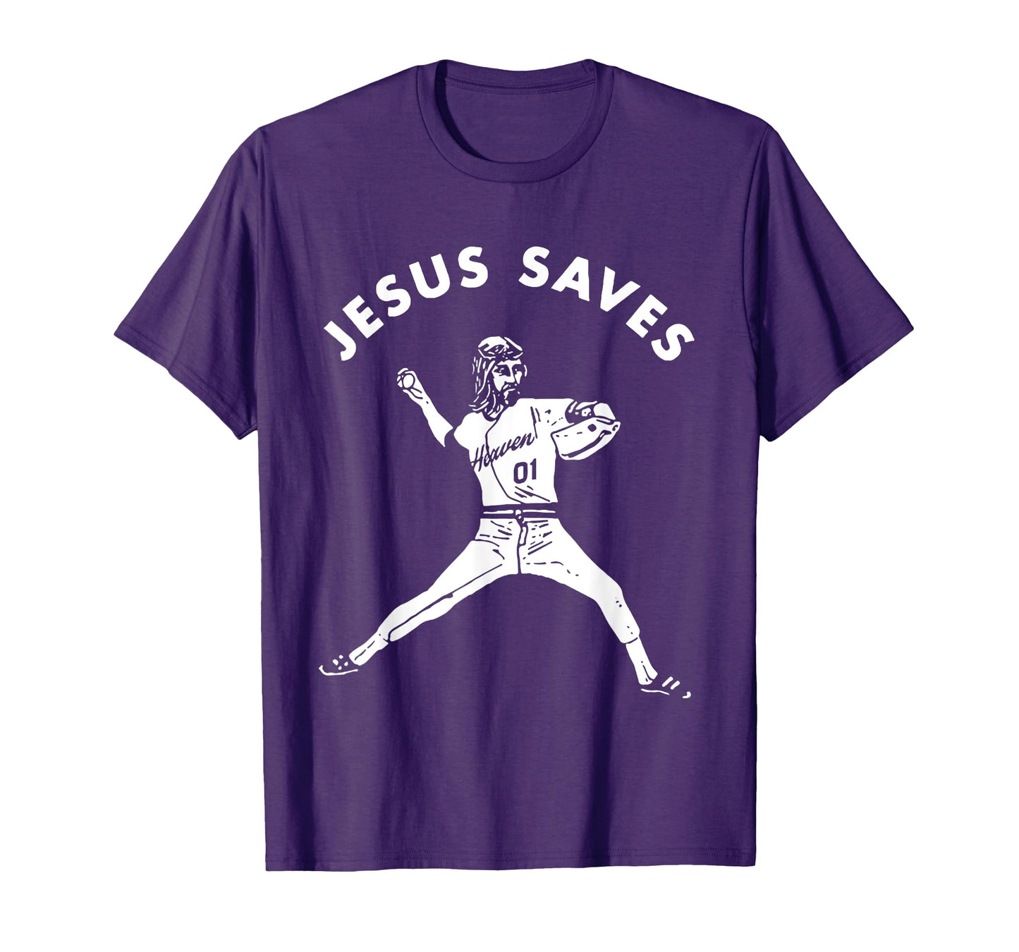 Jesus Saves Religious Christian Faith Baseball Shirt T-Shirt