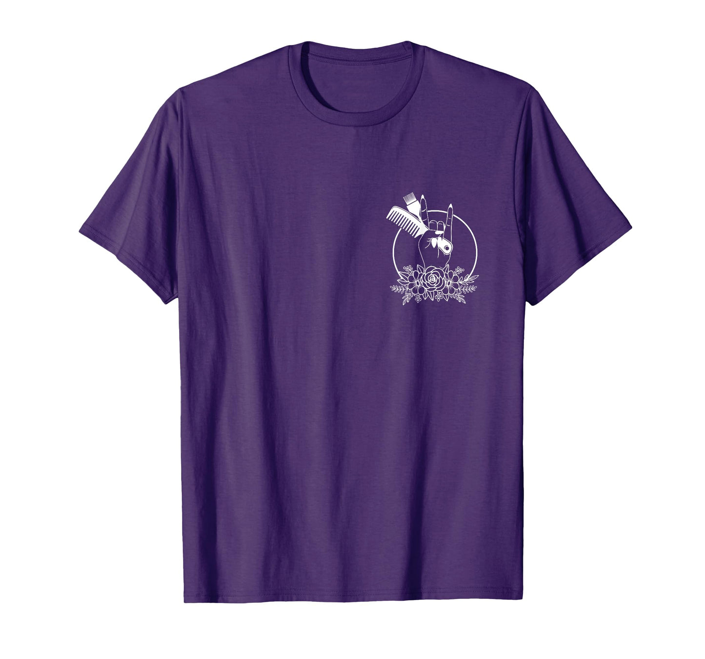 Here Lies Your Dead Ends Hairstylist Pocket Hair Stylist T-Shirt