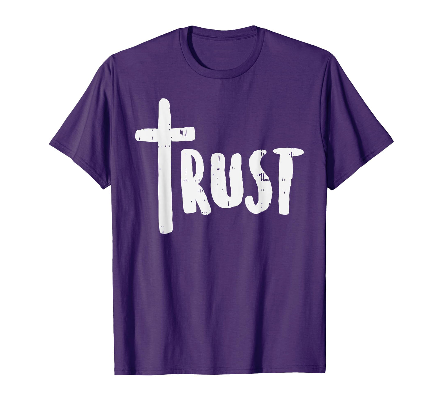 Trust Cross God Jesus Christ Faith Religious Christian Gift T-Shirt