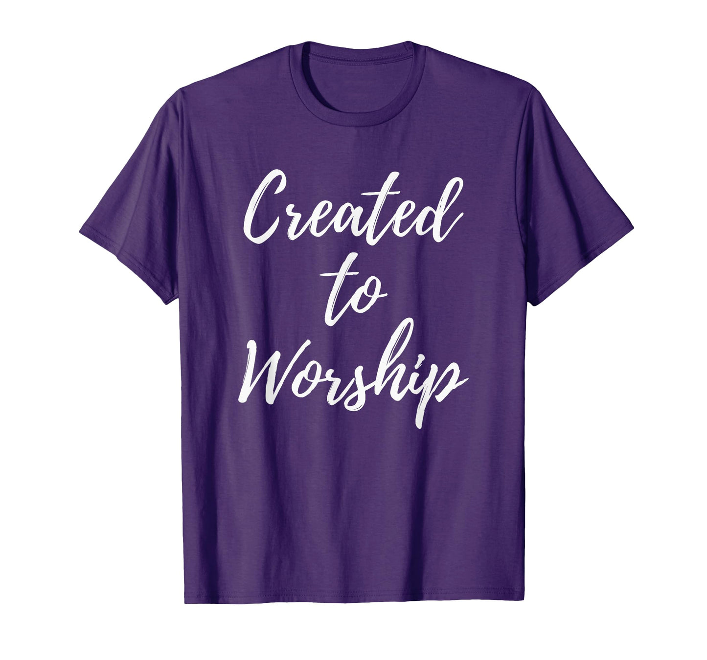 Created to Worship Christian Praise and Worship Music T-Shirt