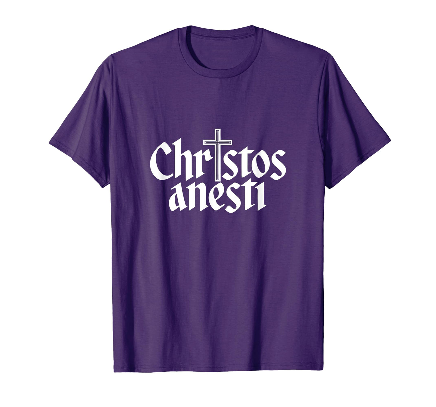 Christos Anesti Religious Orthodox Christian T-Shirt