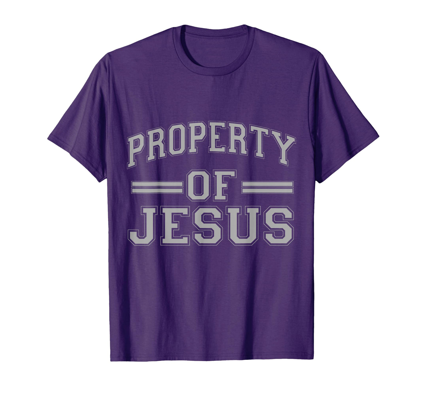 Christian T Shirts Property of Jesus (grey) T-Shirt