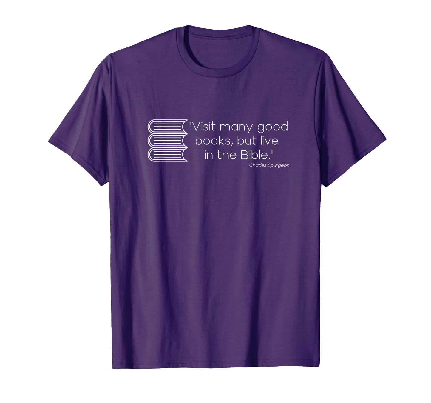 Live in the Bible Charles Spurgeon T-Shirt