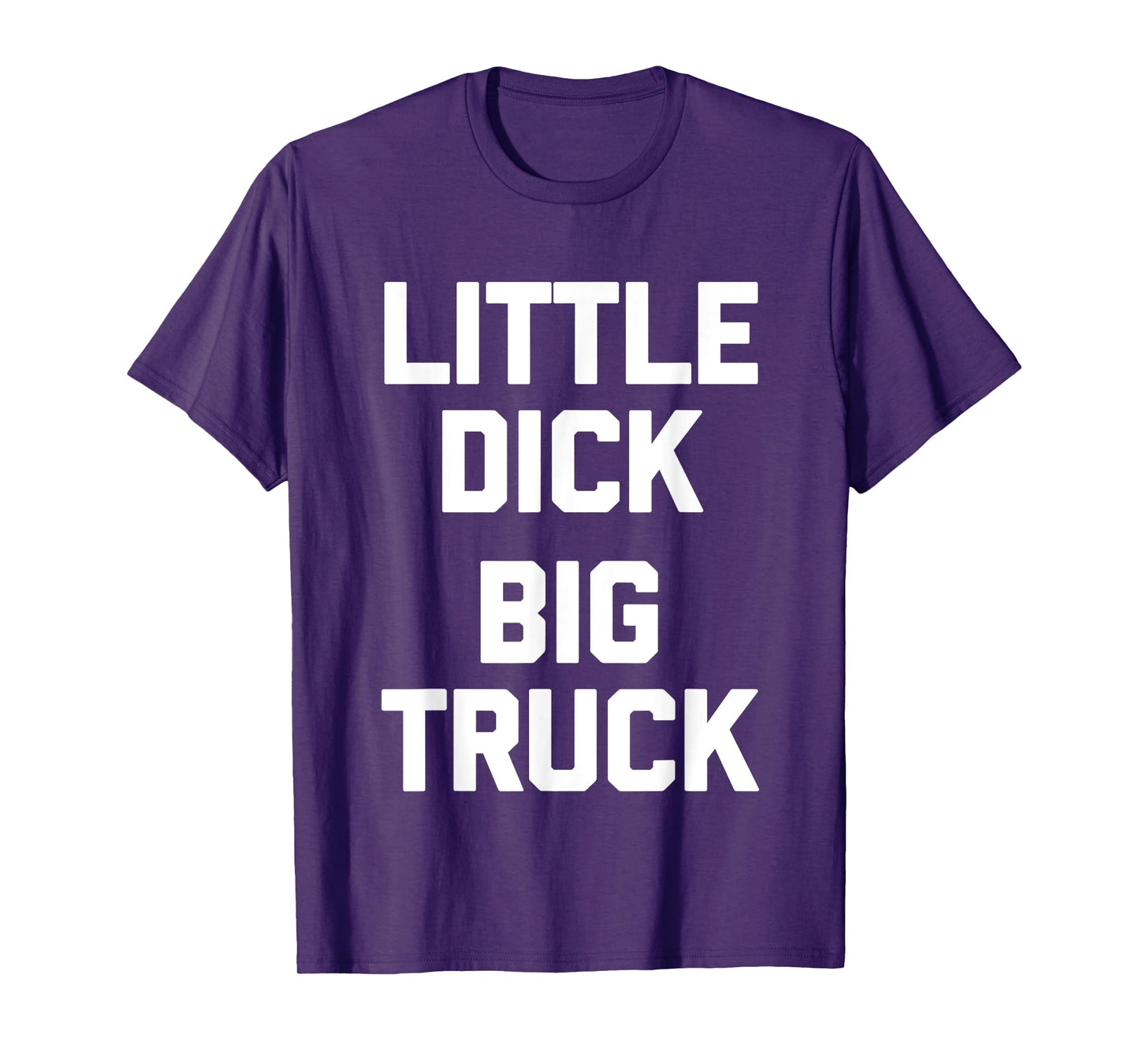 Little Dick (Big Truck) Fun Saying Trucker Truck Owner Truck T-Shirt