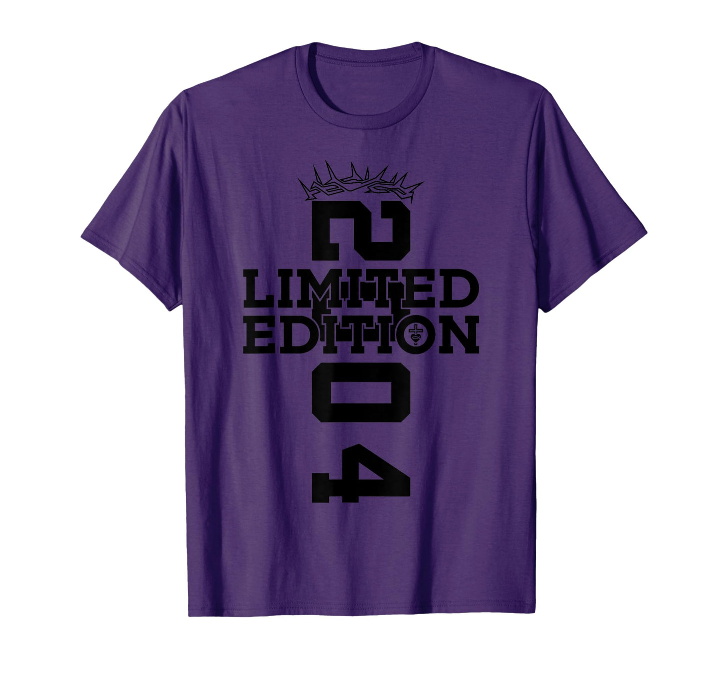 Religious Limited Edition 2004 Jesus 21ST Birthday T-Shirt
