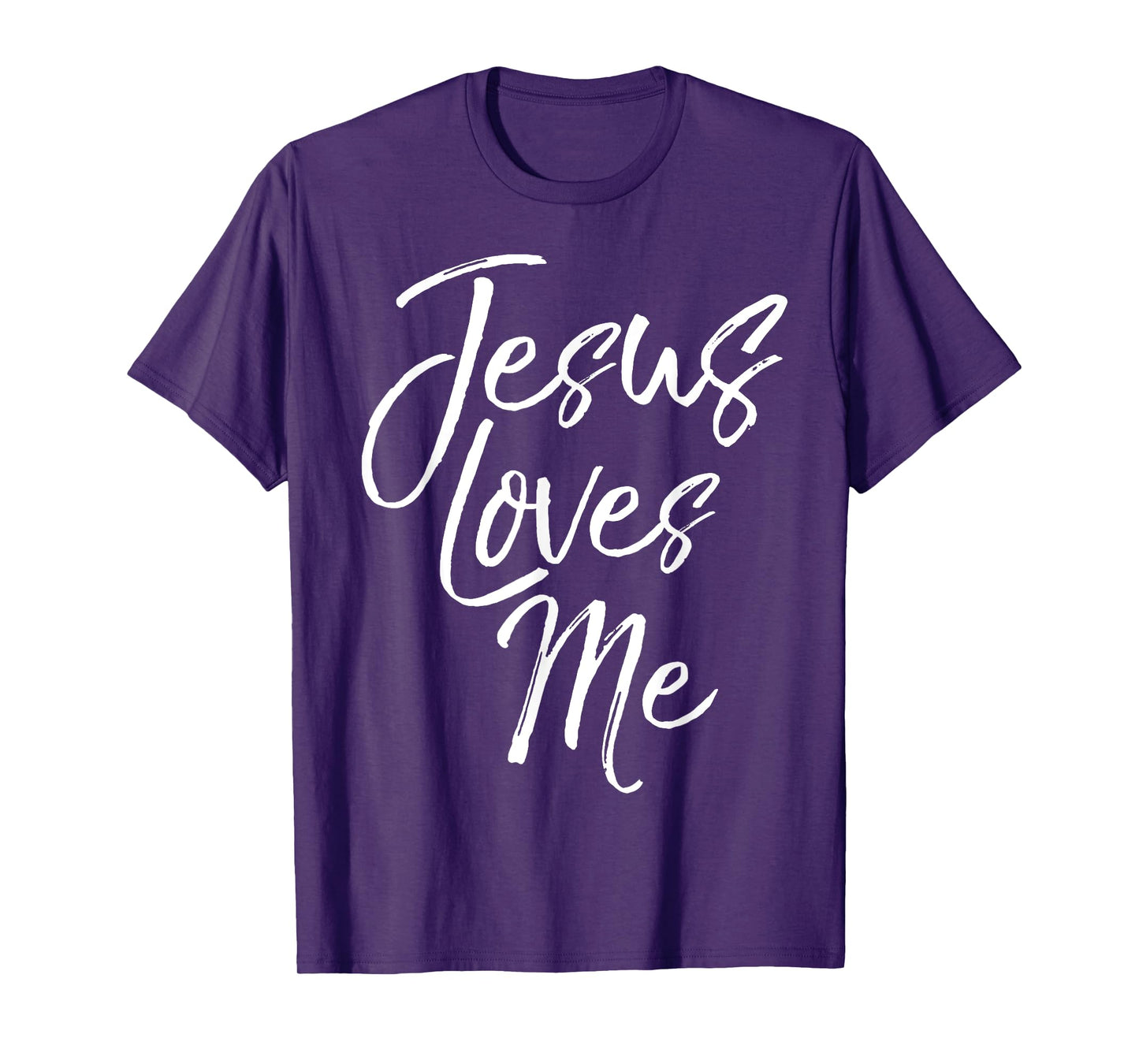 Christian Love Quote Gift for New Believers Jesus Loves Me T-Shirt