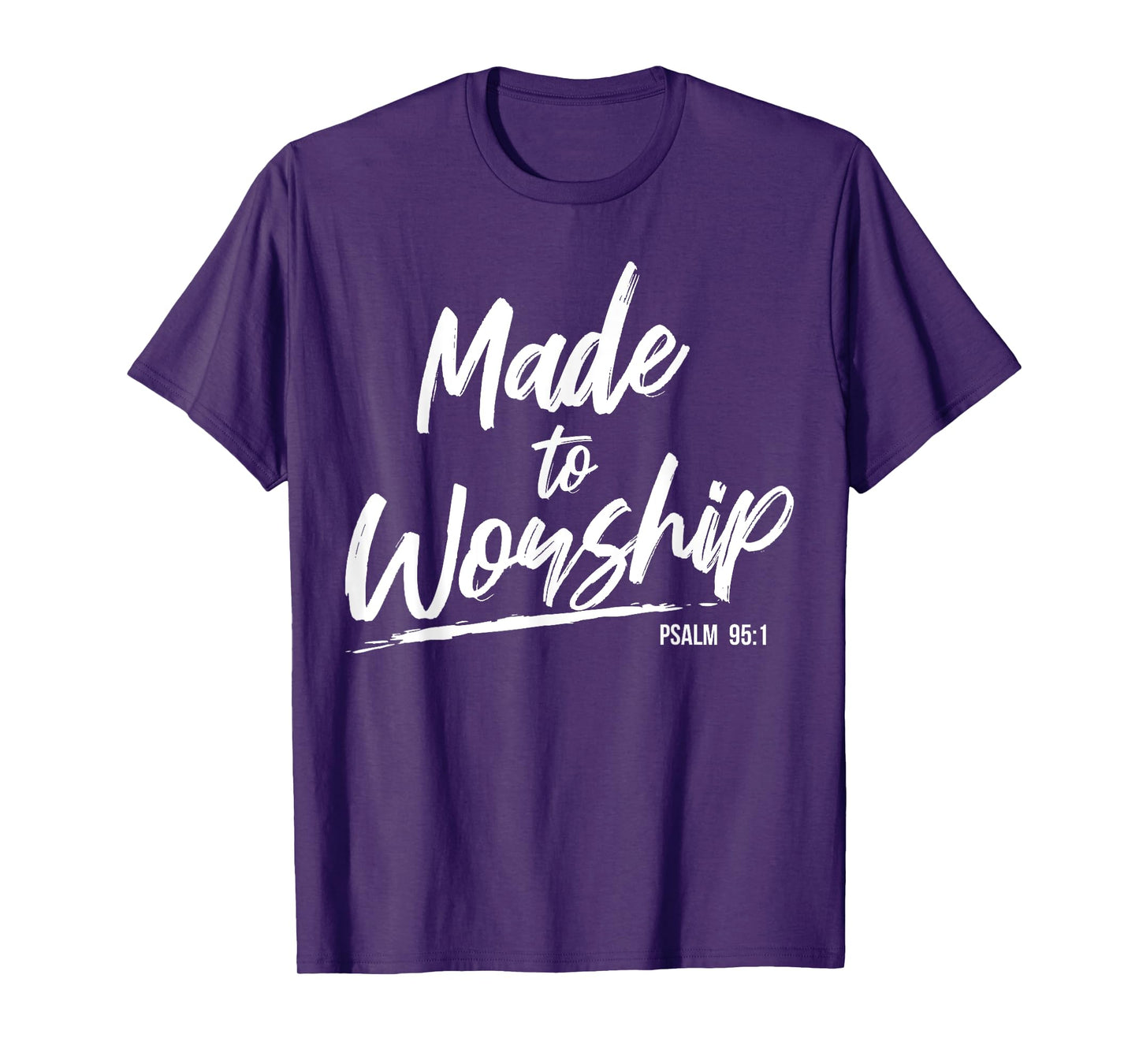 Christian Worship Leader Faith & Praise Psalm Verse Gift T-Shirt