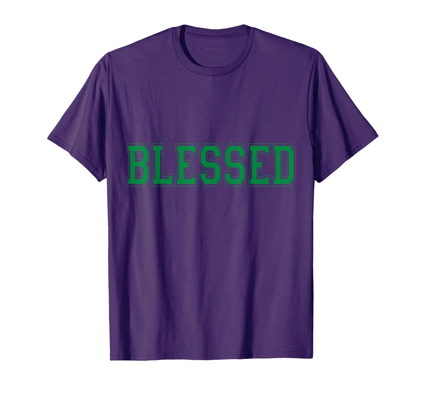 Christian T Shirts Blessed (Green)
