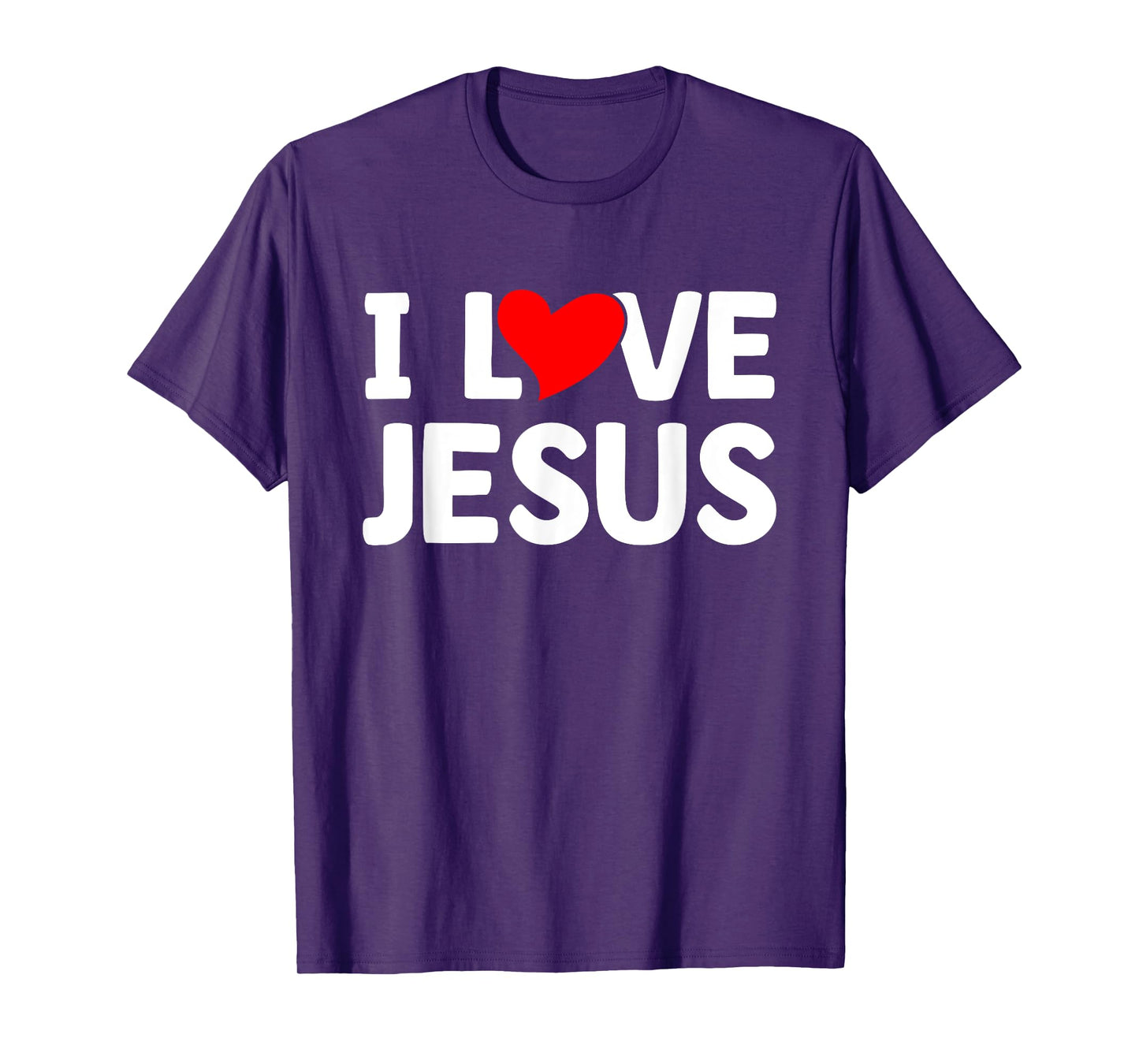I Love Jesus I Christianity T-Shirt