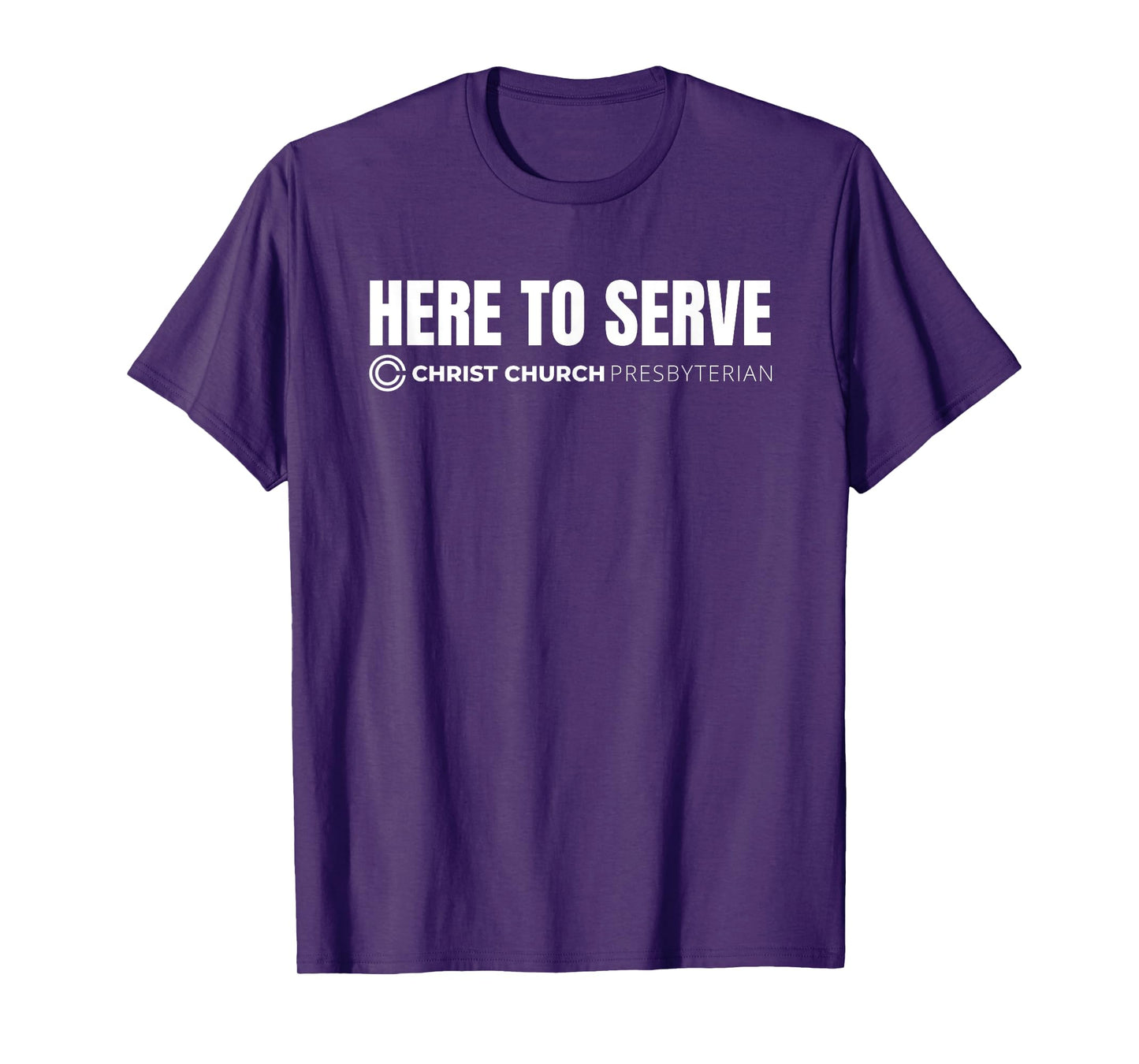 | Here to Serve White Back | T-Shirt