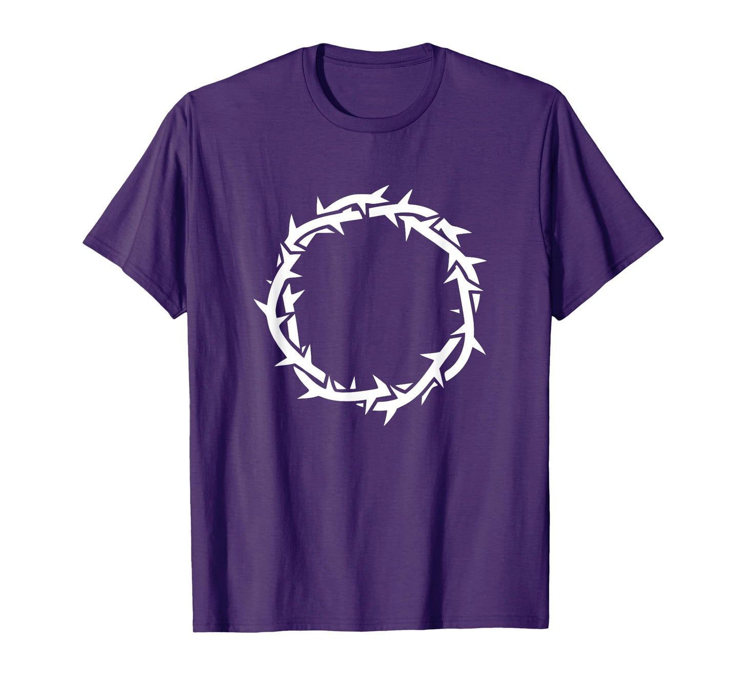 Jesus Crown of Thorns. Christian faith devotional T-Shirt