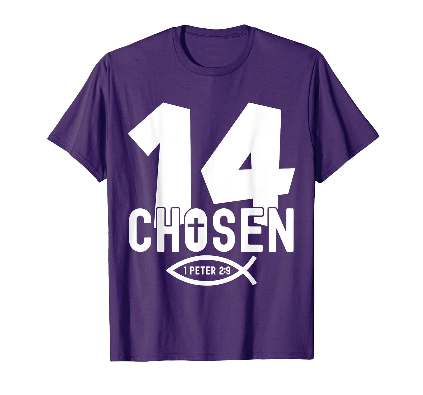 Religious Chosen 14 Years Jesus 14TH Birthday T-Shirt