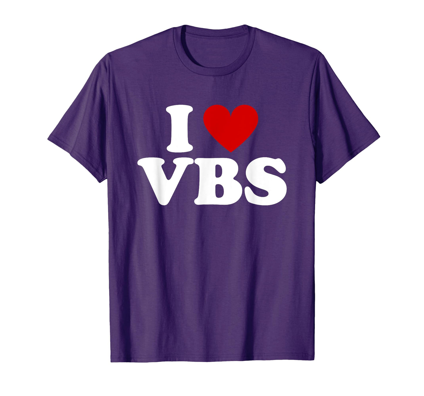 VBS I love Vacation Bible School Christian VBS Church Jesus T-Shirt